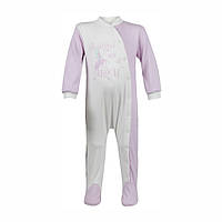 Комбінезон дитячий для дівчинки GABBI Красива як мама Бузковий на зріст 74 (10897)