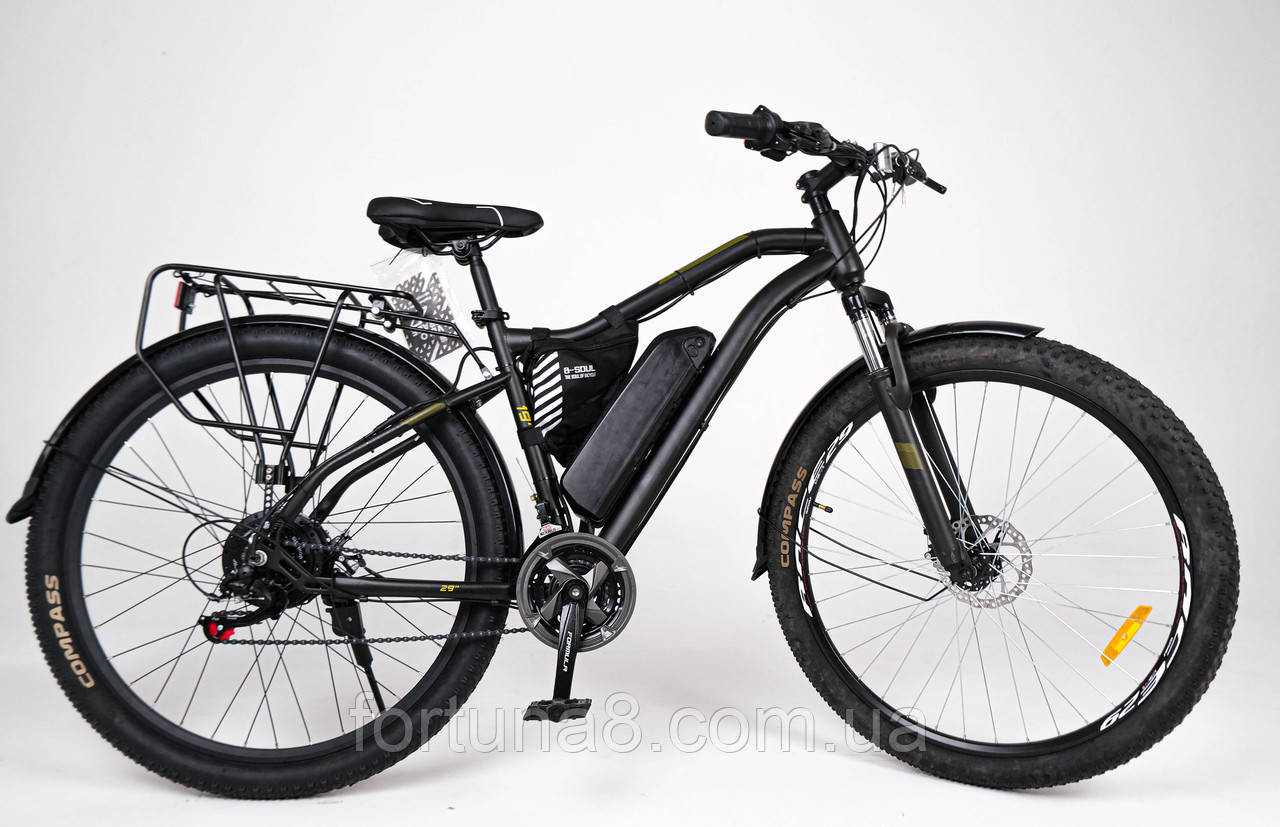 Електровелосипед FORMULA SUNRUN 29'' (48/750/16) зелений матовий