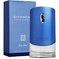 Givenchy Pour Homme Blue Label 100ml Туалетна вода (Музькі парфуми Живанші Пур Хом Блу Лейбл Живанші Блу Лейбл)