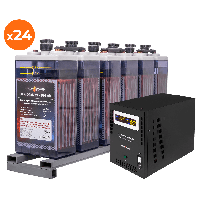 Комплект резервного питания для предприятий LP (LogicPower) ИБП + OPzS батарея (UPS B7000 + АКБ OPzS 15456W) +