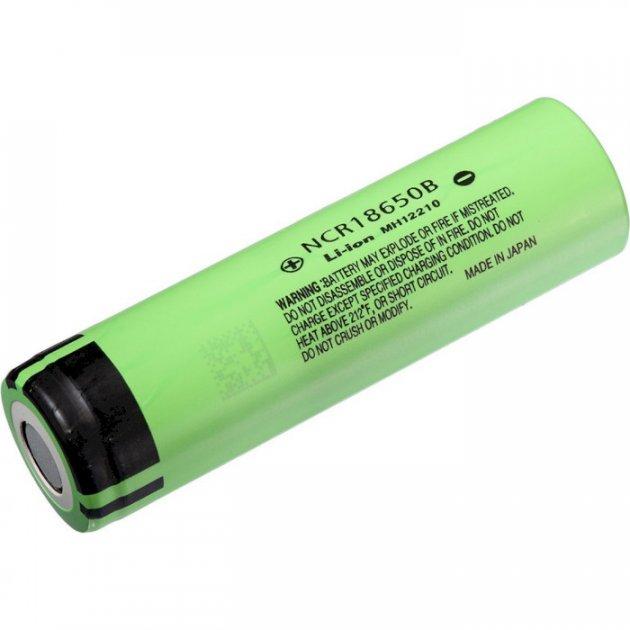 Акумулятор 18650 Panasonic NCR 18650B 3400 mAh без захисту, Li-Ion, 6.8А, 3.7В