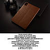 Чохол для Galaxy Tab Active 4 Pro з натуральної шкіри протиударний вологостійкий книжка з підставкою "GRAVITY", фото 8