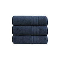 Рушник махровий Penelope - Leya lacivert синій 100*150
