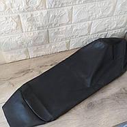 Чохол на сидінні для скутера (міцний матеріал) Екокожа Чорний (KG-9952), фото 2