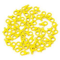 Карабін в упаковці +-20 шт. 12 мм Жовтий