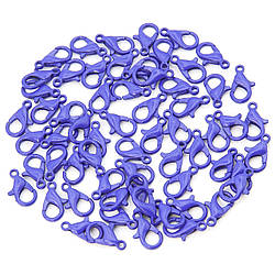 Карабін в упаковці +-20 шт. 12 мм Синій