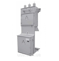 Мачтова комплектна трансформаторна підстанція, КТПМ-160/10/0,4 У1 з масляним трансформатором