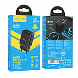 Зарядний пристрій із швидкою зарядкою QC3.0 HOCO N26 |USB|, фото 7