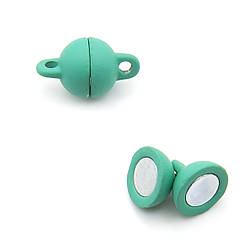 Замок магнітний Куля 8 мм Зелений 1 шт.