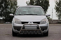 Кенгурятник WT004 (нерж.) для Renault Scenic/Grand 2003-2009 гг