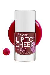 Тинт для губ і щік PASTEL Lip to Cheek tint тон 01 CARMEN