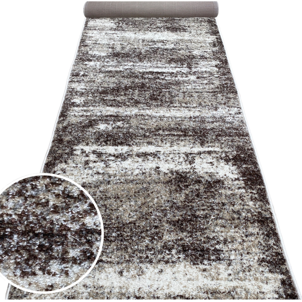 250 см PHOENIX 300-Bej Unicorn килимова доріжка на підлогу в житлове приміщення з еко ворсом і натуральною тканиною.