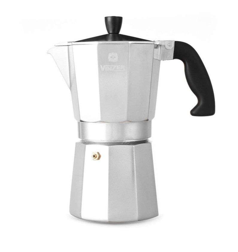 Гейзерна кавоварка 360 мл Vinzer Moka Espresso на 9 чашок