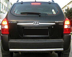 Задня дуга AK002 (нерж.) для Hyundai Tucson JM 2004-2024 рр