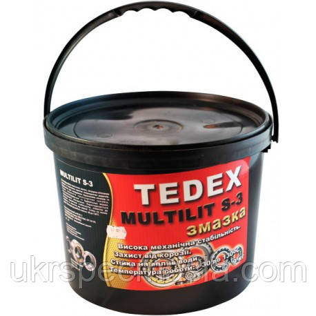 Змазка синя TEDEX MULTILIT S 3 відро 4,5кг