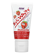 Детский зубной гель со вкусом клубники Now Foods (XyliWhite Kids Toothpaste Gel) 85 г