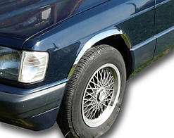 Накладки на арки 1988-1993 (4 шт, нерж) для Mercedes W201 (190)