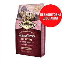 Сухой корм Carnilove (Карнилав) Kitten Salmon & Turkey 2 кг