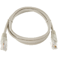 Патч-корд литий UTP RJ45 кат. 5Е 1.5 м (сірий)