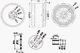 Мотор T-Motor U11 II KV120 6-12S 2783W для мультикоптерів, фото 5