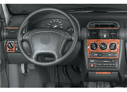 Накладки на панель Дерево для Opel Corsa B 1996- рр