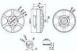 Мотор T-Motor Antigravity MN5006 KV450 для мультикоптерів, фото 5