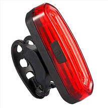 Велосипедний ліхтар AQY-096-COB red+white + microUSB + 6 режимів, фото 4