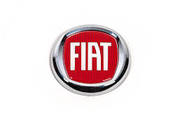 Емблема (червона V1, самоклейка) 120 мм для Тюнінг Fiat