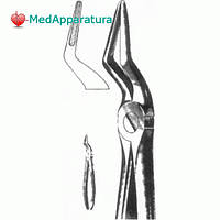 Щипцы со средними губками для удаления корней зубов верхней челюсти № 51 Щ-181
