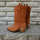 Замшеві чоботи козаки ADAMS, фото 2