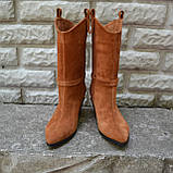 Замшеві чоботи козаки ADAMS, фото 4