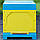 Вулик 10 рамковий з пінополіуретану, Корпус 300 мм (Дадан) кольоровий BeeStar, фото 6