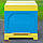 Вулик 10 рамковий з пінополіуретану, Корпус 300 мм (Дадан) кольоровий BeeStar, фото 3