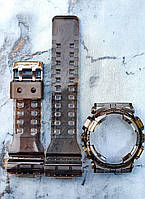 Casio ремінець + безель(рант) для G-SHOCK GA-100 / GA-110 / GA-120 / GD-100 / GD-100 / GD-120/ GAX-100/GLS-100 Прозорий