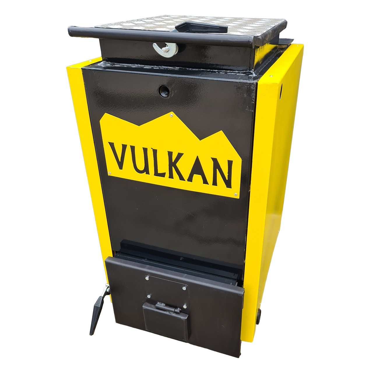 Шахтний котел Холмова нижнього горіння Вулкан Еко Термо 7 кВт