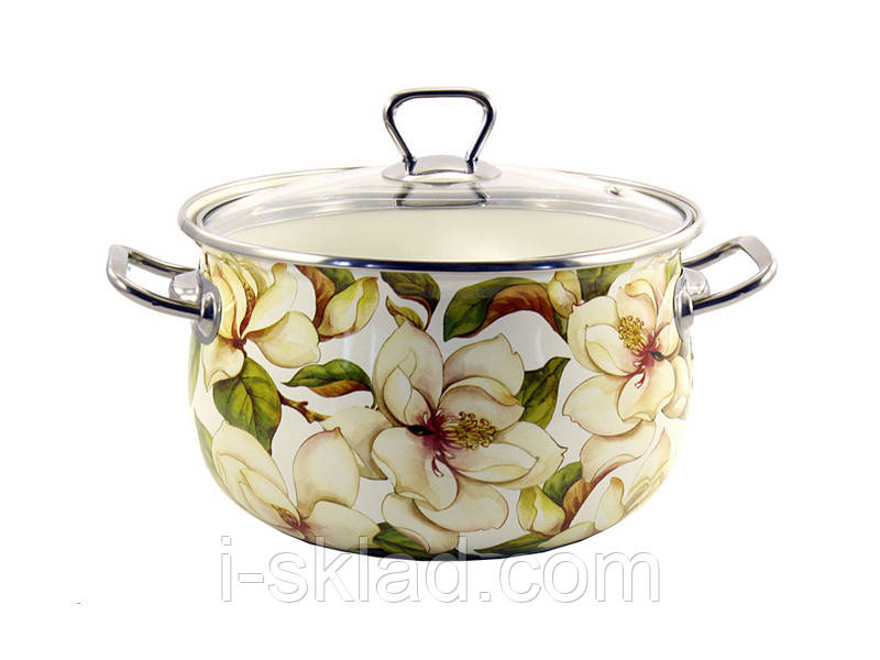 Каструля глибока Interos Магнолія 2,1 л 17150