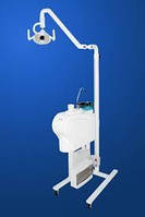 Передвижной блок плевательницы со стоматологическим светильником Медаппаратура