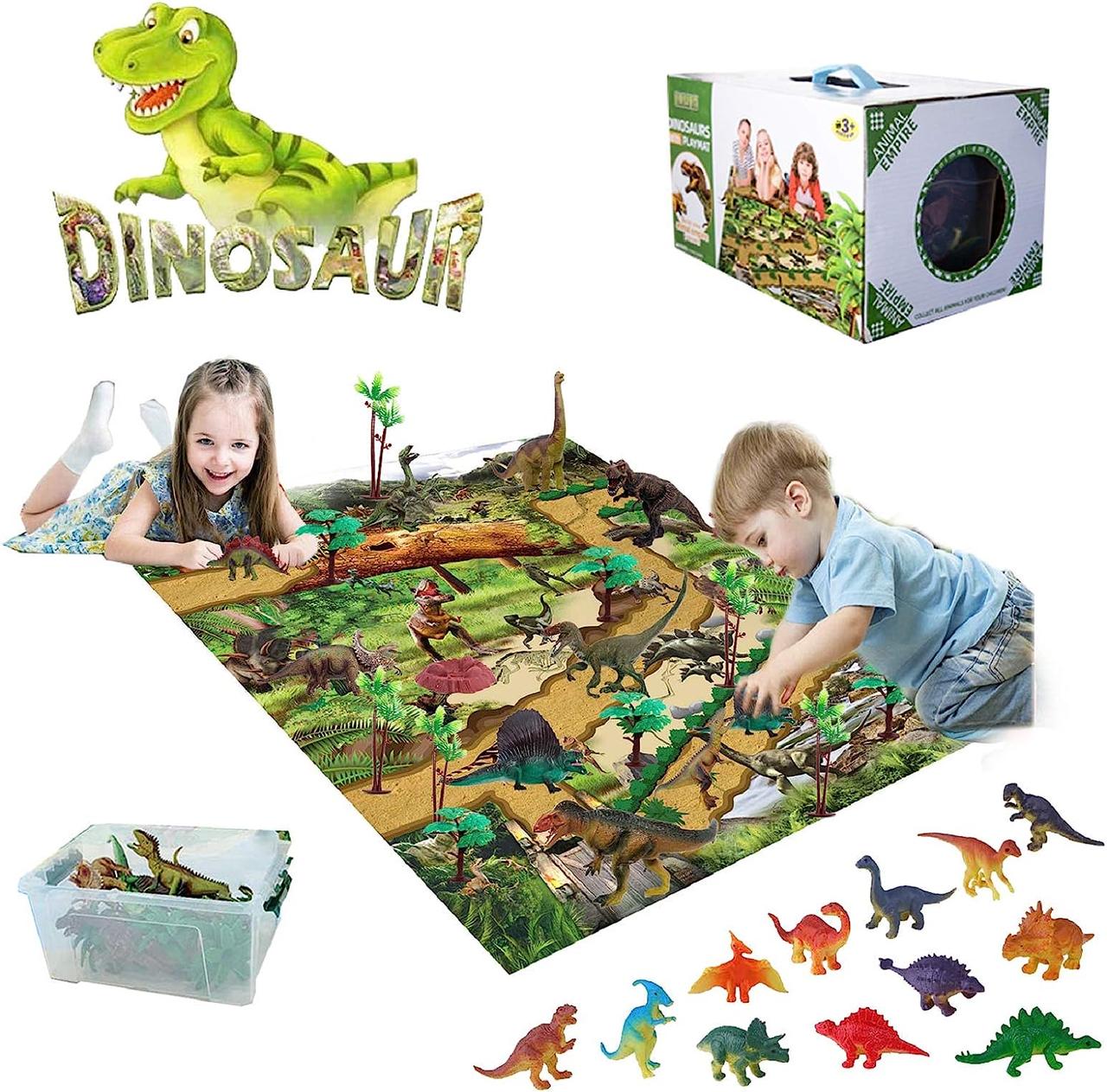Dinosaur play hotsell mat set