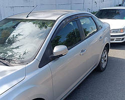 Вітровики SD/HB (4 шт., Sunplex Sport) для Ford Focus II 2005-2008 рр