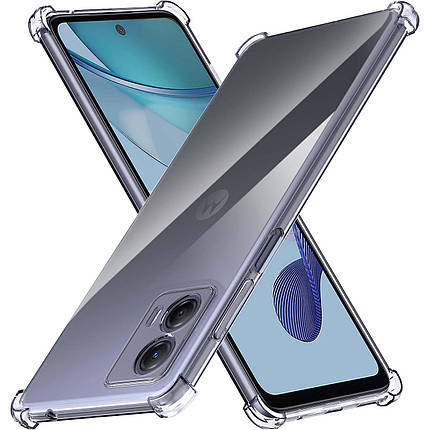 Чохол WXD силіконовий протиударний для Motorola G73 (5G) / прозорий, фото 1