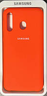 Чехол Samsung M30 Silicon Case №13 "Оранжевое настроение"