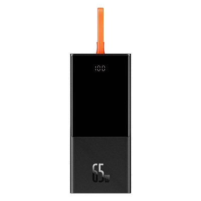 Батарея універсальна Baseus 20000 mAh, PD/65W, QC/3.0, USB-C, 2*USB-A (PPJL000001)