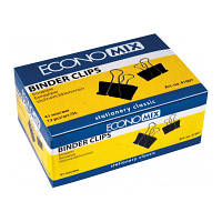 Популярний! Біндер металевий Economix 41 мм 12 шт (E41007) - Краща якість тільки на Nukleon.com.ua