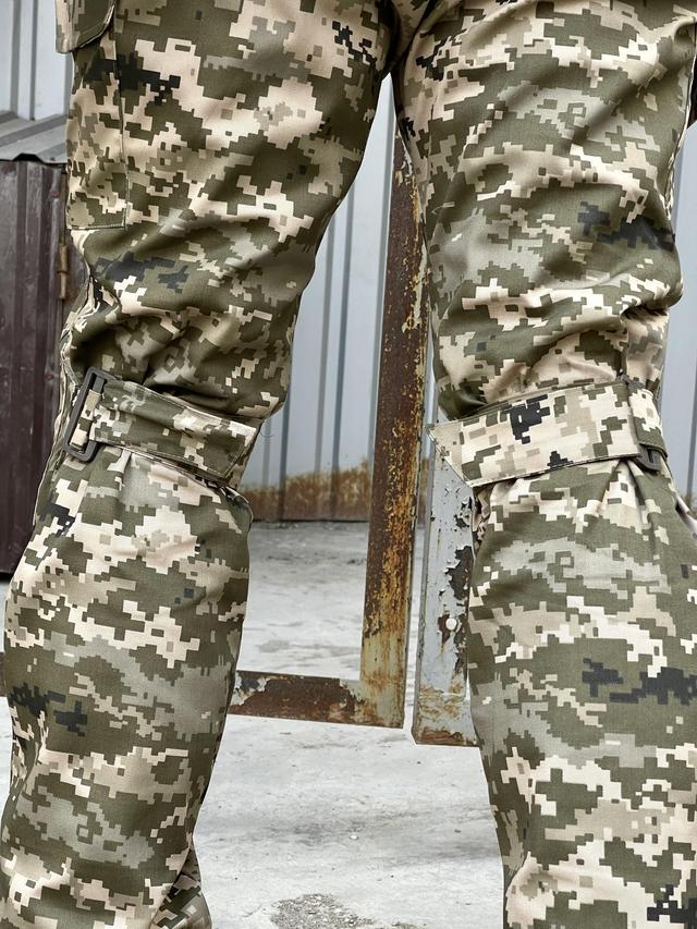Тактические Штаны Protect Пиксель S, M, L, XL, XXL, 3XL с Наколенниками ...
