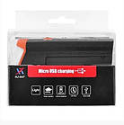 Велосипедний передній ліхтар HJ-047-XPG + датчик світла + microUSB + 5 режимів, фото 5