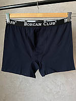 Мужские боксеры Borcan 004 (батальные размеры) 3-8XL темно-синие