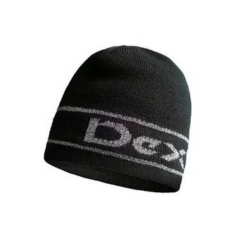 Шапка водонепроникна Dexshell Beanie Reflective Logo, DH373BLK L-XL 58-60 см