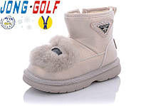 Детская зимняя обувь оптом. Детские угги 2022 бренда Jong Golf для девочек (рр. с 23 по 30)
