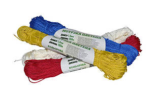 Мотузка плетена 1,5мм 100м, (шнур будівельний)