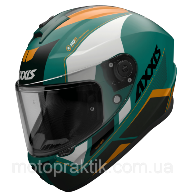AXXIS DRAKEN S Wind C6 Matt Green, XS Мотошолом інтеграл